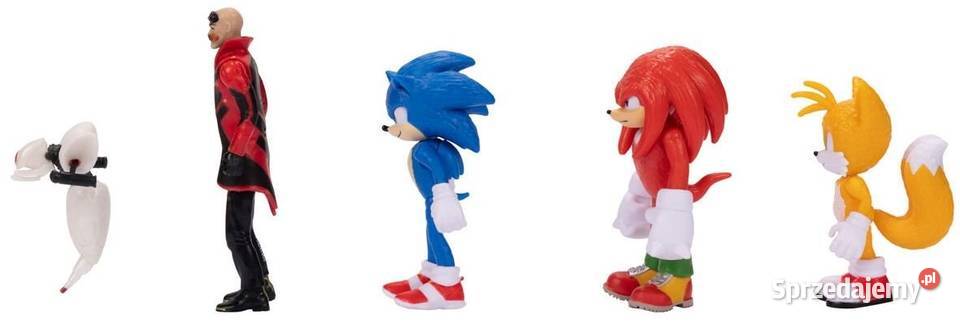 Zestaw 5 Figurek Sonic The Hedgehog 2 Movie Mogilany