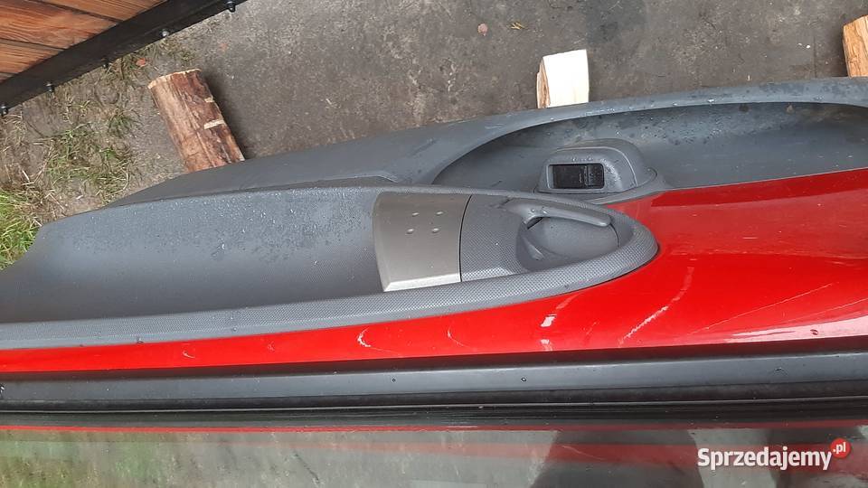 drzwi prawe peugeot 107 3 drzwi kompletne lak Dębno