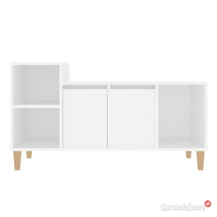 Szafka pod TV biała 100x35x55 materiał Warszawa