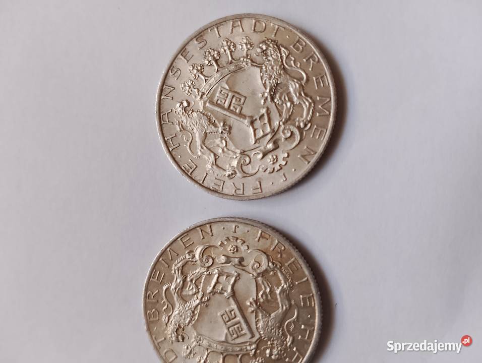 2 marki 1906 Bremen świętokrzyskie Busko-Zdrój