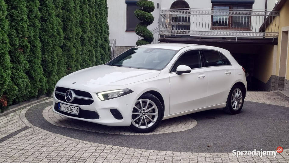 Mercedes A 250 FULL LED 9 GTronic 224 GWARANCJA czujnik deszczu Mercedes-Benz Płońsk