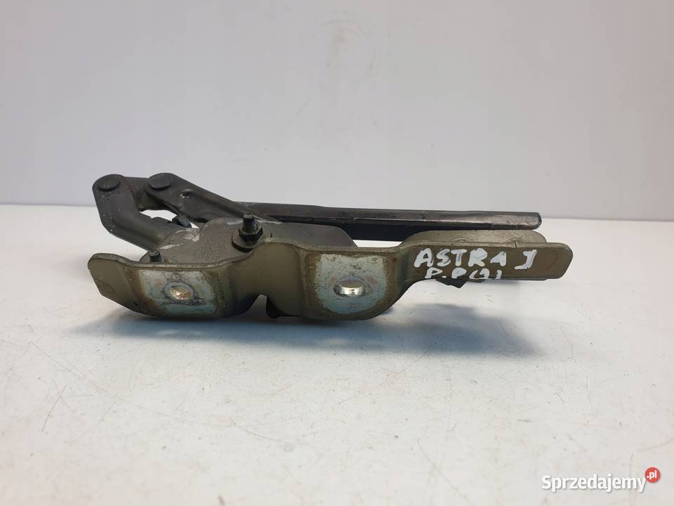 Opel Astra J IV PRAWY ZAWIAS MASKI Przód Janów