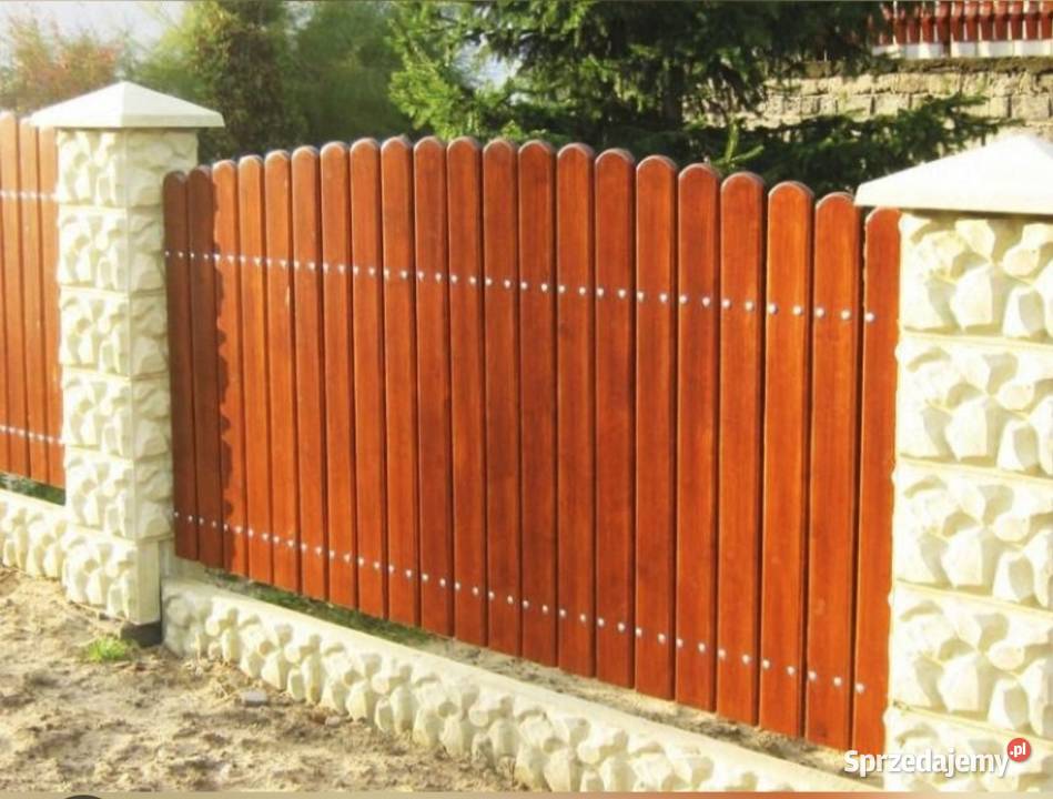 SZTACHETY DREWNIANE sosna modrzew wysyłka płot opolskie