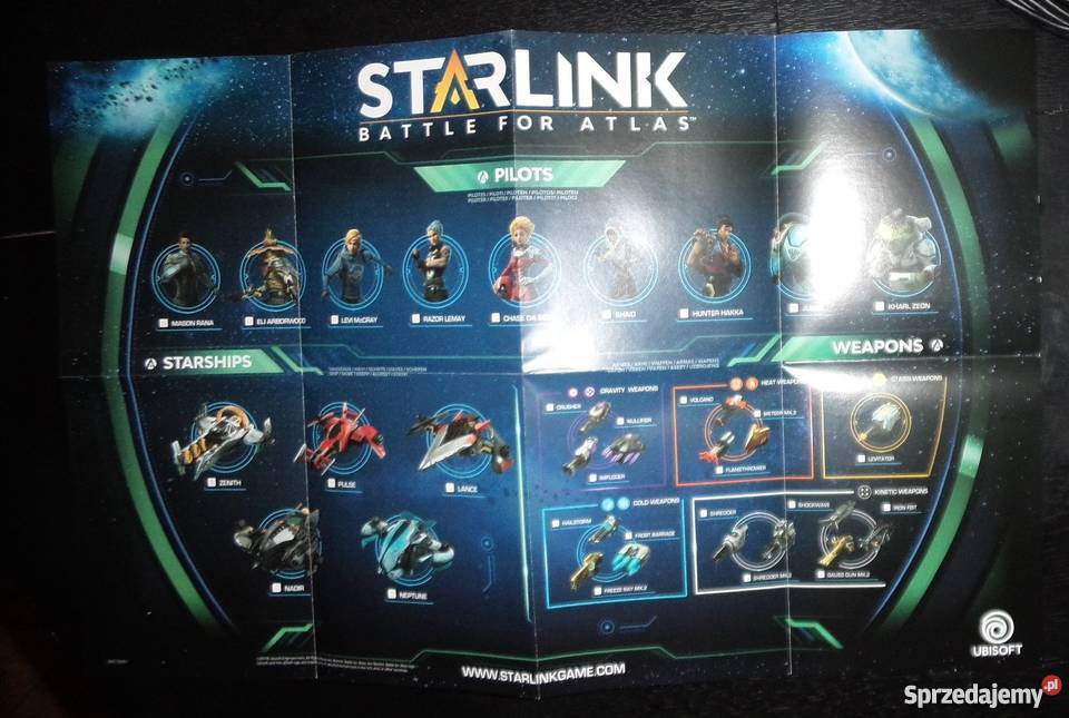 Gra 4 Starlink Battle for Atlas zafoliowana nowa Rzeszów