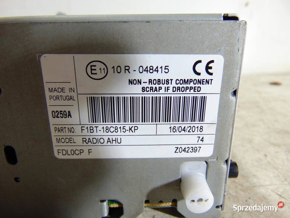 RADIO CD FORD FOCUS MK4 F1BT18C815KP