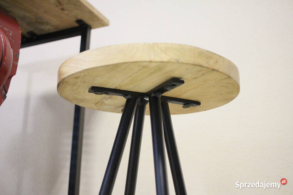 Stolik barowy traktor BLAT 60x60 2 HOKERY sprzedam