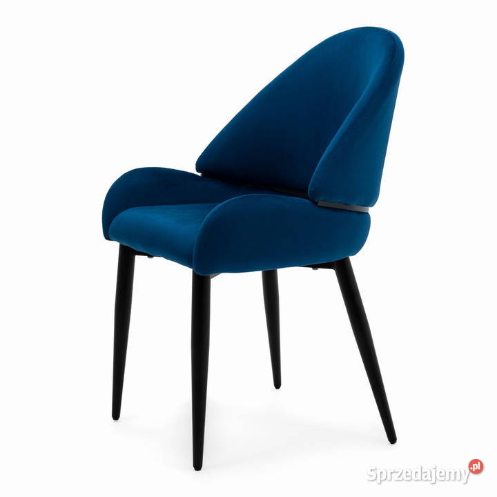 Krzesło Bergamo Granatowe Wysyłka 24H Krzesła