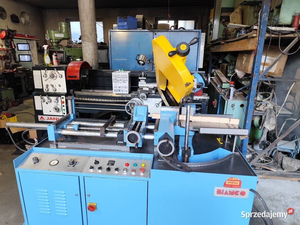 DodaPiła taśmowa automatyczna z podajnikiem Maków Podhalański