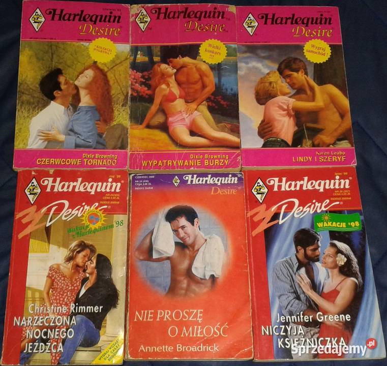 Harlequin Książki romanse 67 części Chełm sprzedam