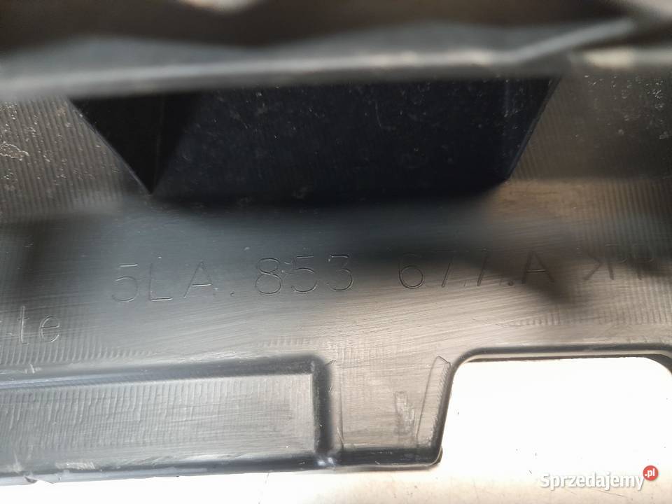 SKODA ENYAQ KRATKA ZDERZAKA ŚRODKOWA 5LA853677A Zderzaki zachodniopomorskie Goleniów