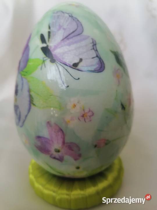jajko jajo pisanka ozdoba 12 hand made wielkanoc Sierpc