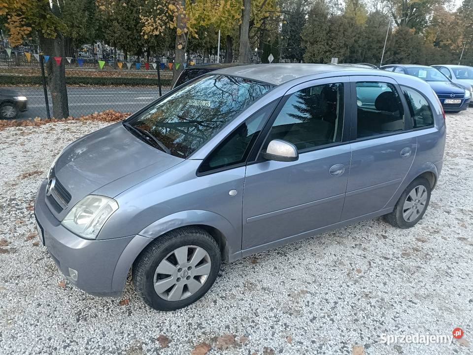 Opel Meriva 14 LPG z klimatyzacją 2004 ważne Opel