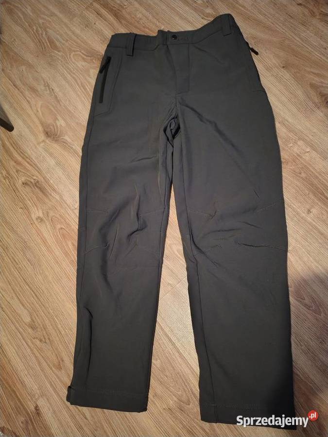 Spodnie softshell z polarową podszewką
