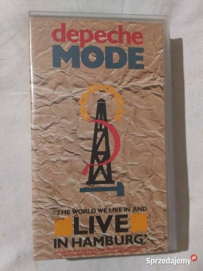 VHS Depeche Mode in Hamburg Live Katowice