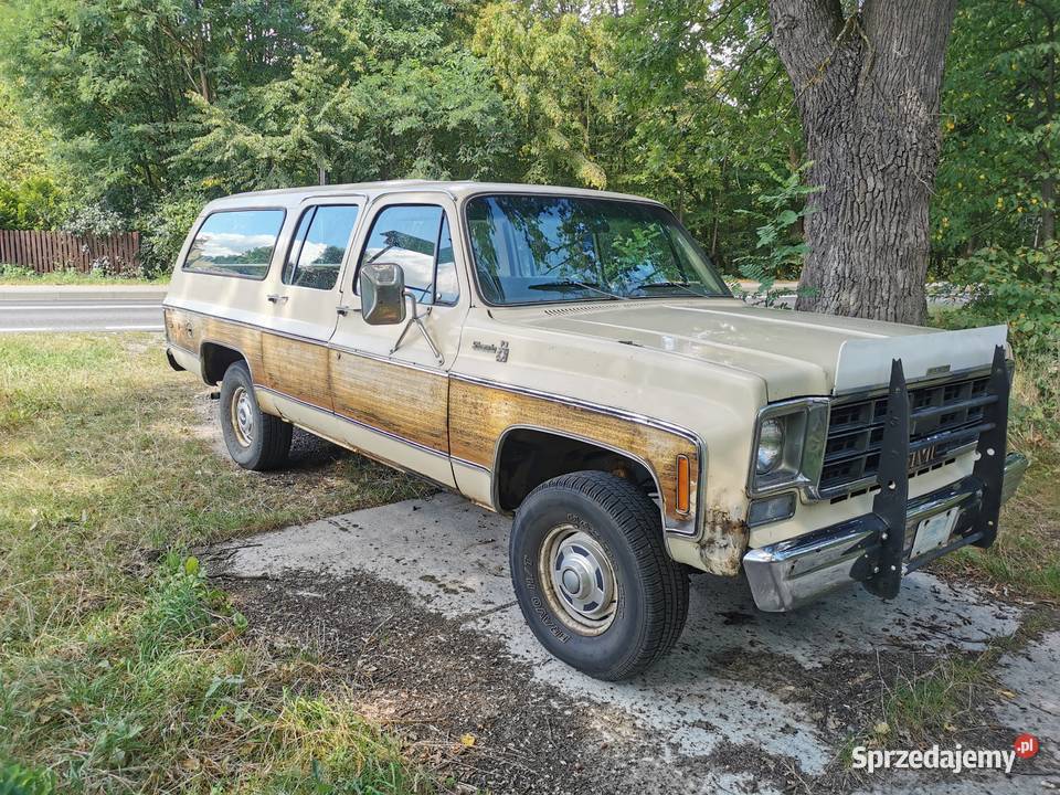 1977 Chevrolet suburban Motoryzacja podkarpackie Rakszawa sprzedam