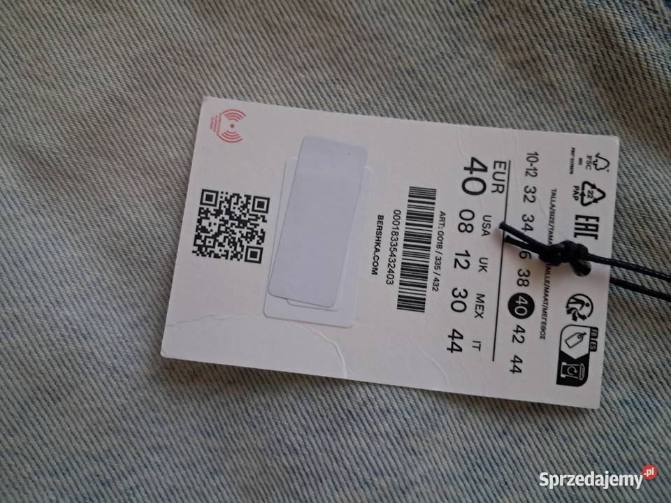 spodnie bershka baggy jeans Rogóżno