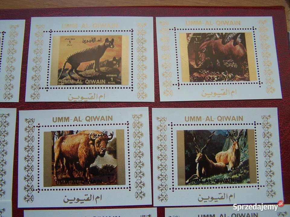 Umm Al Quiwain ZEA MNH 1972 Dzikie Zwierzęta 2 Tychy sprzedam