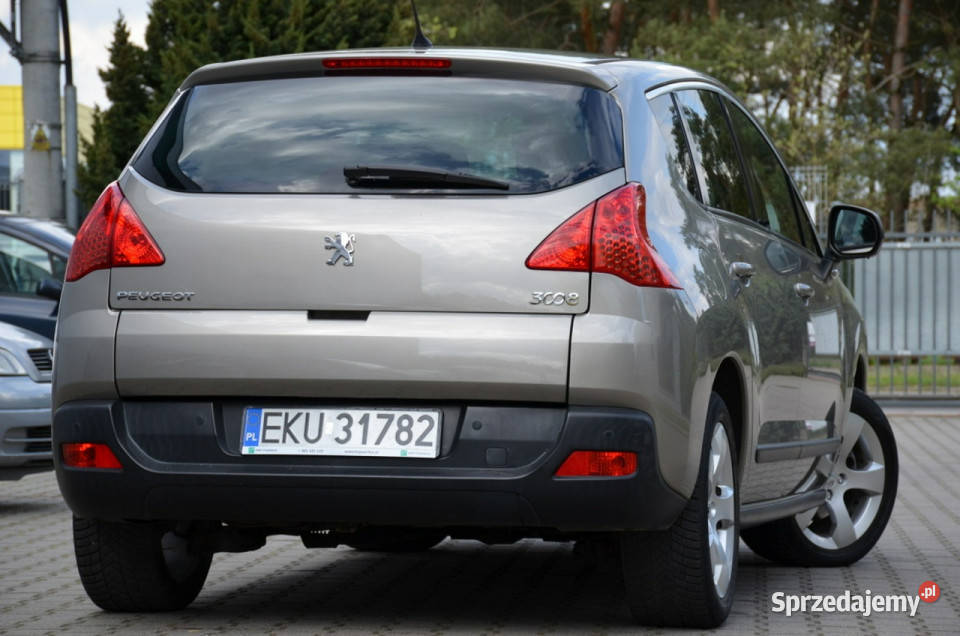 Peugeot 3008 Zarejestrowany 16T Serwis Panorama tempomat łódzkie Kutno
