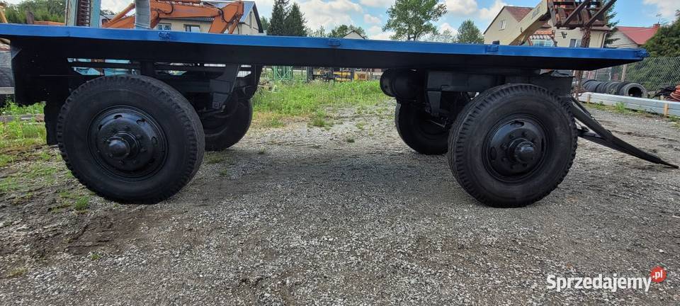 Przyczepa rolnicza Autosan d50 6t sztywna