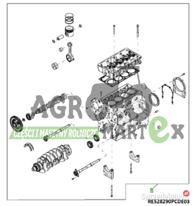 RE536709 R522220 RE536448 TY9477 PM710XX280 BLOK Wichrów