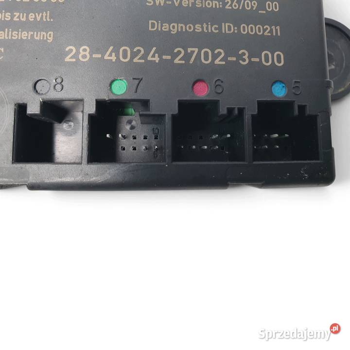 MODUŁ STEROWNIK DRZWI Mercedes W212 A2129004106