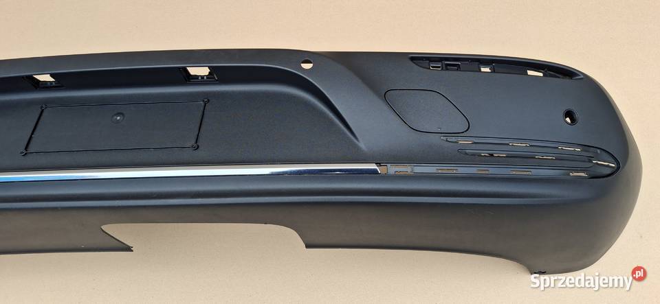 MERCEDES EQA H243 W243 DOKŁADKA ZDERZAKA TYŁ osobowe Bieleń