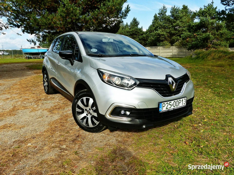 Renault Captur 12 TCe INTENSKlimaAluLedNaviPełna czujnik parkowania Captur wielkopolskie Piła