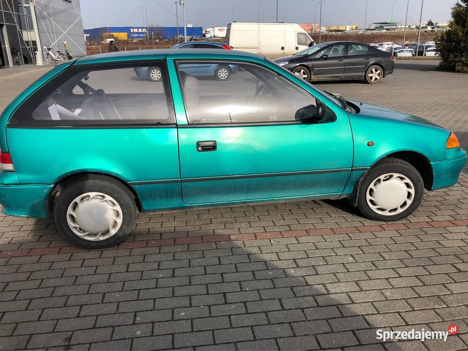 Suzuki swift 1998 800zl zielony Poznań sprzedam