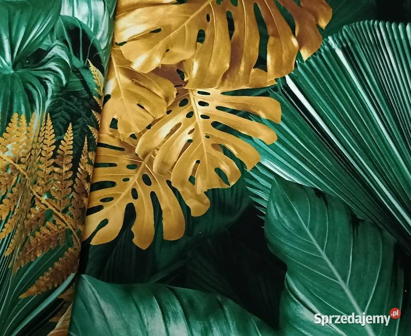 Dżungal tkanina dekoracyjna obiciowa zachodniopomorskie Świnoujście