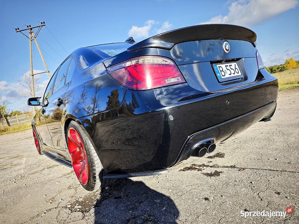 BMW E60 525D 2004r czarny anglik groźny i nie do