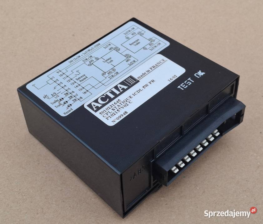 RENAULT MAGNUM PREMIUM MIDLUM STEROWNIK Czujniki i sterowniki świateł Bieleń