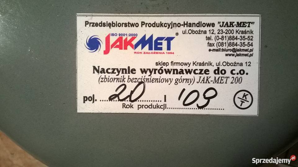 Kocioł CO SEKO naczynie wyrównawcze grzejnik