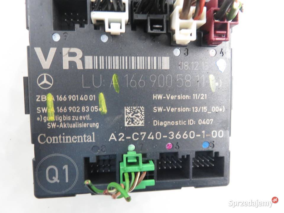 MODUŁ DRZWI MERCEDESBENZ CLA coupe C117