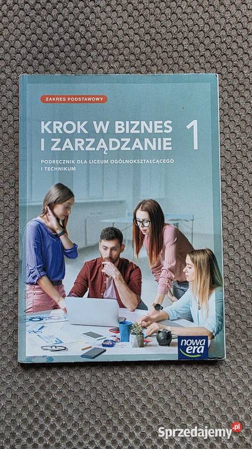 Krok w biznes i zarządzanie 1 zakres podstawowy Kraków