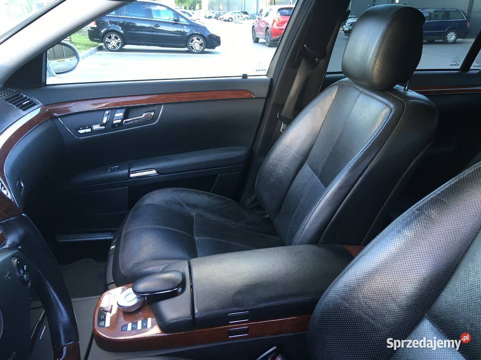 Mercedes Benz Klasa S 320 CDI 2006 Airmatic światła przeciwmgielne Wrocław