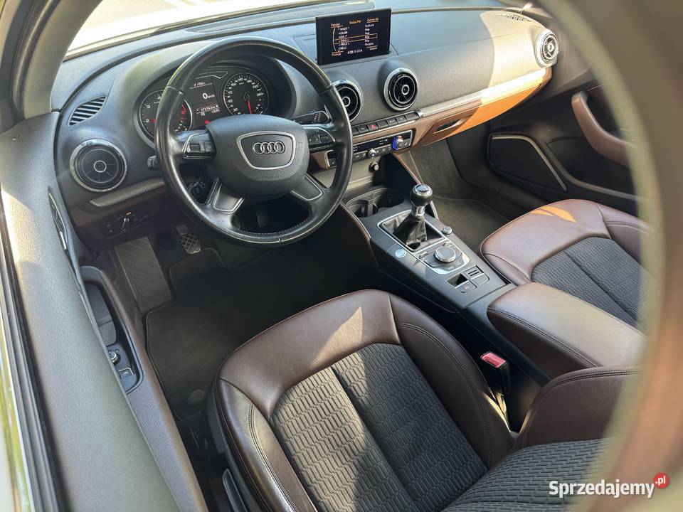 Audi A3 20 TDI dużym serwisie mazowieckie Warszawa