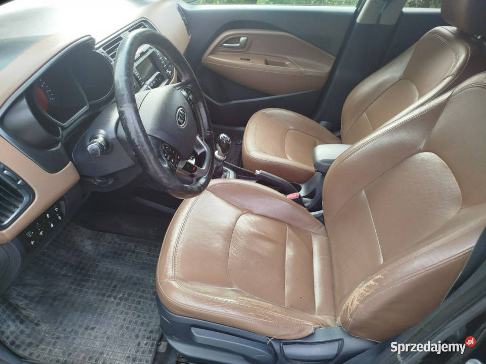 Kia Rio W POLSCE 2011 r zarejestrowana III 2011 czarny Toruń