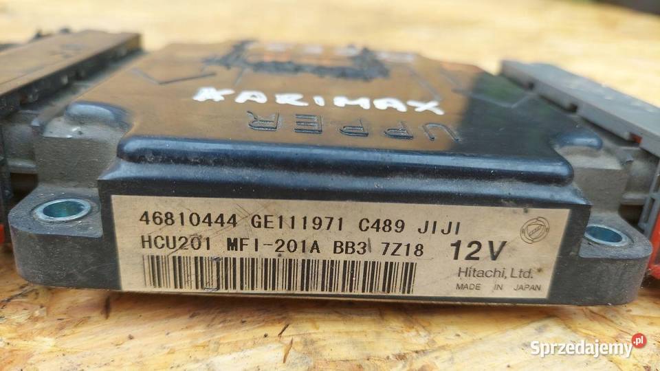 STEROWNIK SILNIKA KOMPUTER 46810444 MFI201A C489 śląskie Gliwice