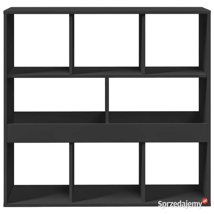Regał na książkiprzegroda czarny 100x33x945 Regały Warszawa