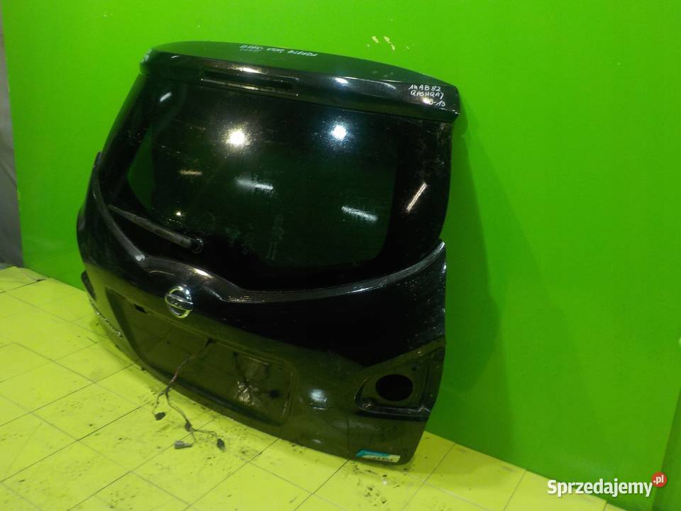 NISSAN QASHQAI I J10 2 10r 5D klapa tyl