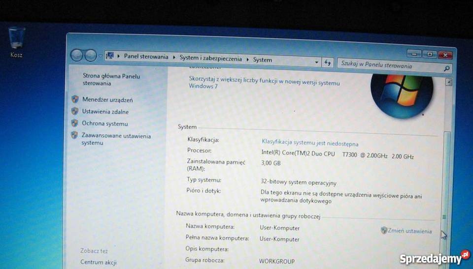 Laptop DELL LATITUDE D630 z Nowym Zasilaczem mazowieckie sprzedam