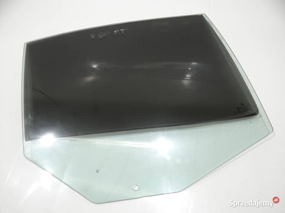 SZYBA DRZWI PRAWY TYŁ BMW E60 4295144 Strzyżewice