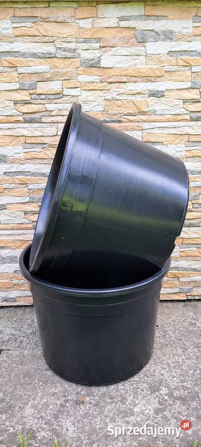 Doniczki 30 L śr 41 GRUBE SZEROKIE Oświęcim sprzedam