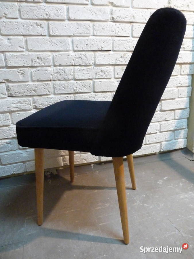 Krzesło typ 1020 tzw muszelka PRL renowacji łódzkie Łódź sprzedam