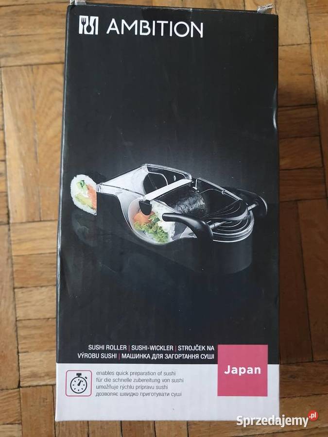 NOWA MASZYNKA do zwijania SUSHI AMBITION prasa AGD drobne Wrocław sprzedam