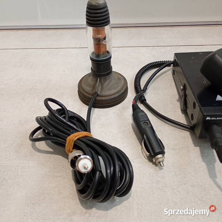 CB radio z anteną CB radia