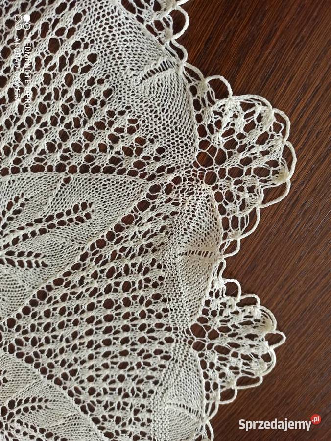 Serweta ręcznie robiona śr 65 Białystok sprzedam