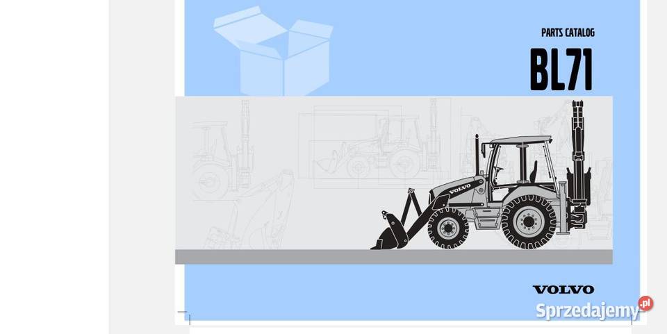 Volvo BL71 katalog częsci zamiennych świętokrzyskie Kielce