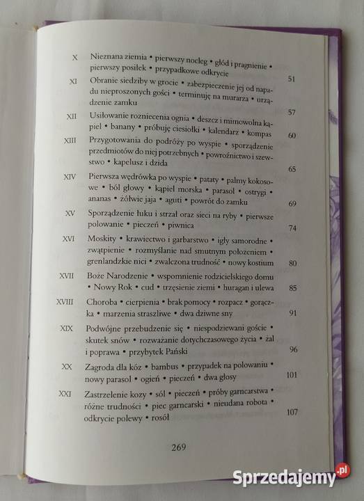 PRZYPADKI ROBINSONA CRUSOE Daniel Defoe podlaskie Hajnówka