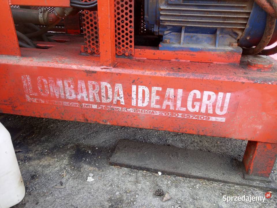 Lombarda Idealgru Prasa do Puszek aluminium Łask wyposażenie